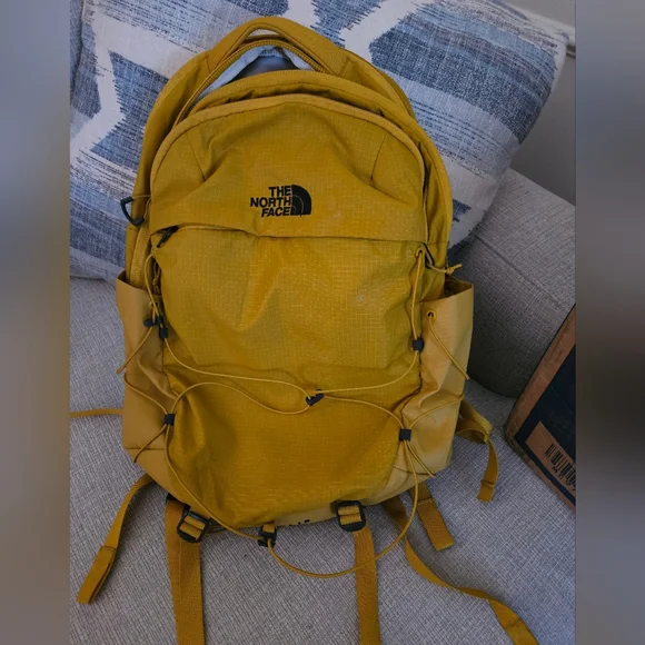 The North Face Yellow Backpack - Picture 1 of 7